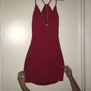 Red dress